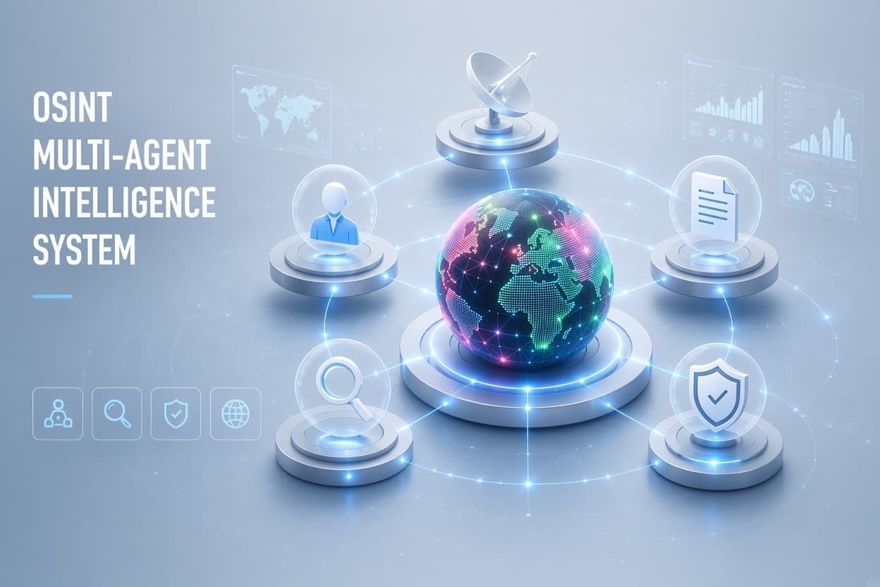 OSINT multi-agent intelligence system